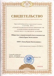 Świadectwo państwowej rejestracji osoby prawnej