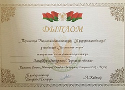 Winner’s diploma in the nomination «Entrepreneur of the Year 2017»